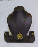 Krishna flute pendant mangalsutra
