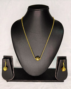 Antique geru chain pendant